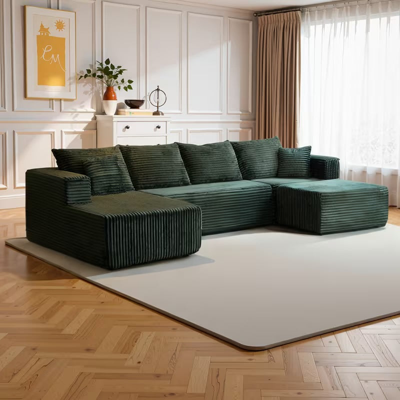 Cloud Sectional Couch With L-Shape Chaise