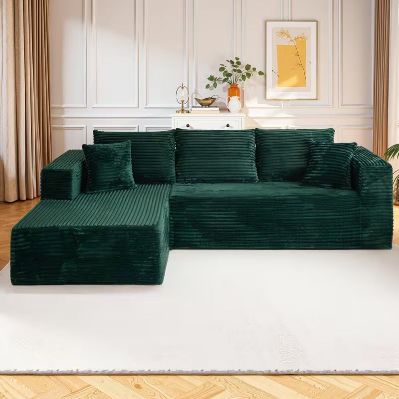 Cloud Sectional Couch With L-Shape Chaise