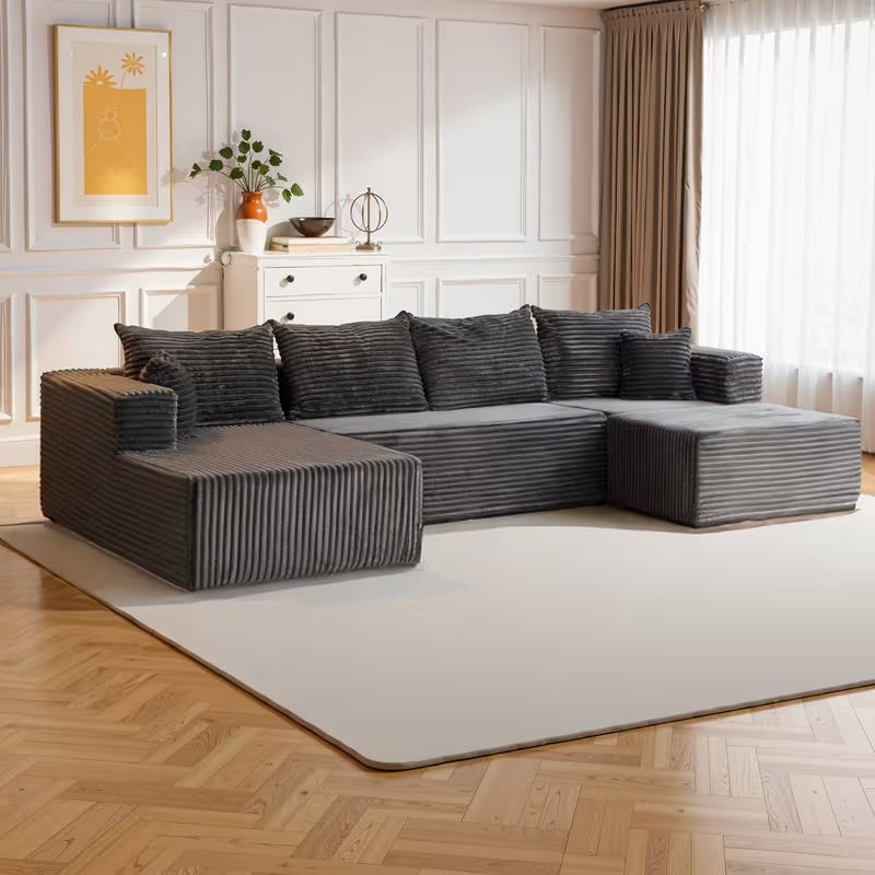 Cloud Sectional Couch With L-Shape Chaise