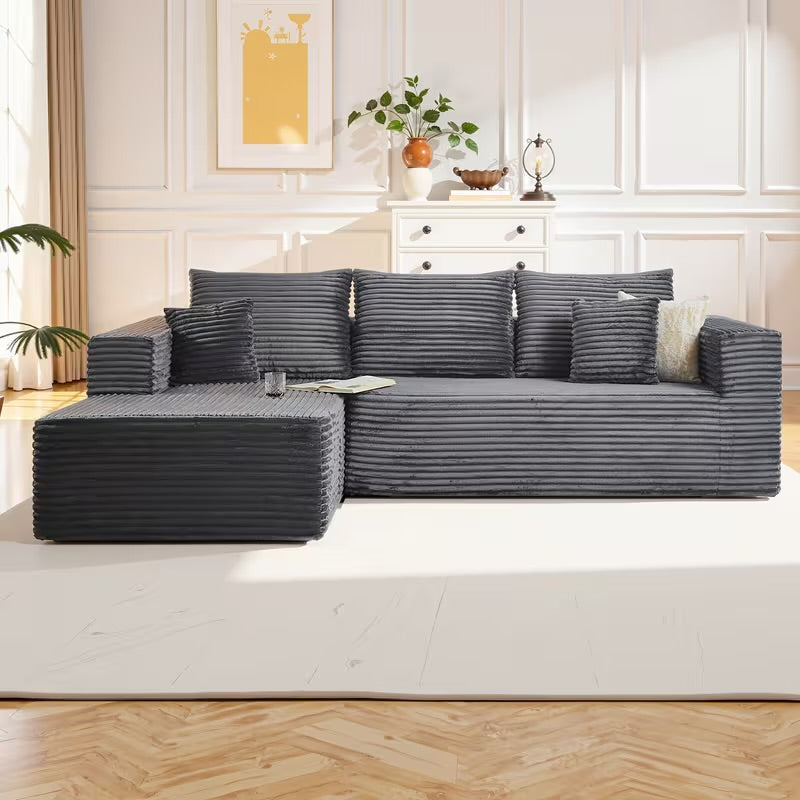 Cloud Sectional Couch With L-Shape Chaise