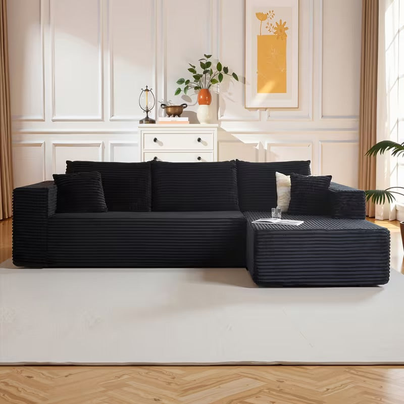 Cloud Sectional Couch With L-Shape Chaise