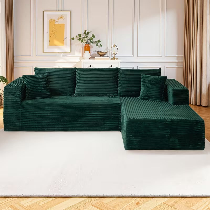 Cloud Sectional Couch With L-Shape Chaise