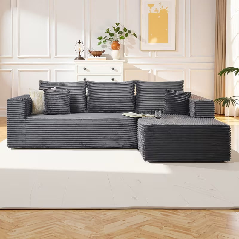 Cloud Sectional Couch With L-Shape Chaise