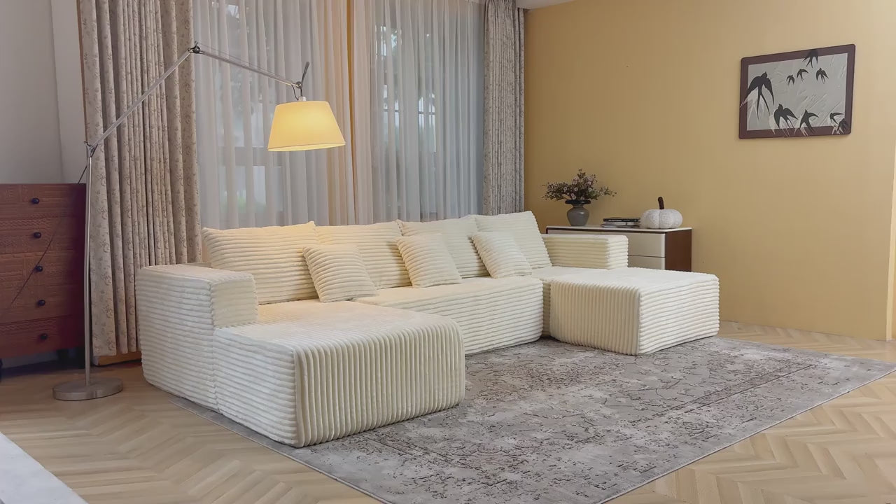 Cloud Sectional Couch With L-Shape Chaise